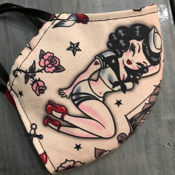 Miss Fluff Sailor Girl Mask - Picture 1 of 3